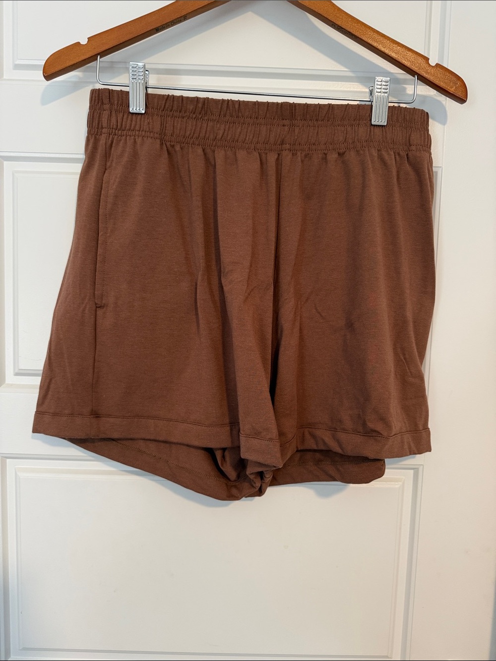 Everyday Women's Athletic Shorts in Chestnut Brown